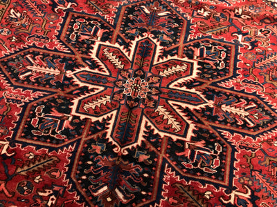 Persian Heriz Hand Knotted Wool 8x10