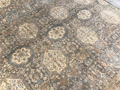 Pakistan Ziegler Hand Knotted Wool 9x12