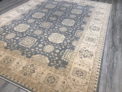 Pakistan Ziegler Hand Knotted Wool 9x12