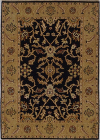 India Jaipur Hand Knotted Wool 4x6