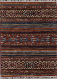 Pakistan Korjeen Hand Knotted Wool 3x4