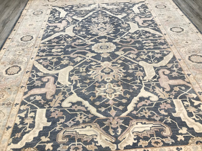 Pakistan Ziegler Hand Knotted Wool 9x12