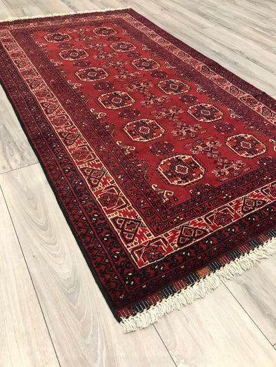Pakistan Bokhara Hand Knotted Wool 4x6