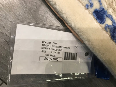 India Jankat Hand Knotted Wool & Silk 10x14