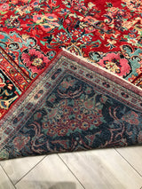Persia old Mahal Hand Knotted Wool 10x14