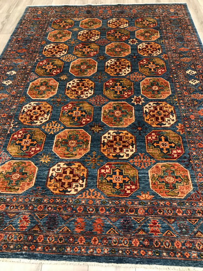 Pakistan Kazak Sherwin Hand Knotted Wool 6x8