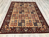 Pakistan Baktiari Hand Knotted Wool 6x8