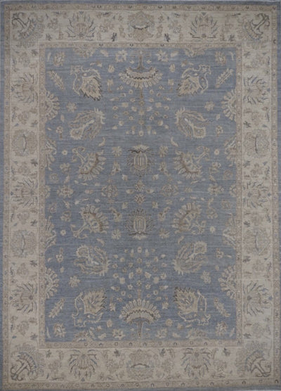 Pakistan Ziegler Hand Knotted Wool 9x12