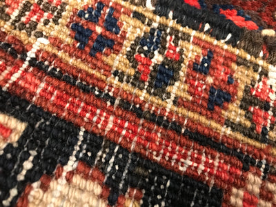 Persian Antique Heriz Hand Knotted Wool 8x11