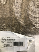 India Newport Hand Tufted Wool 5x7