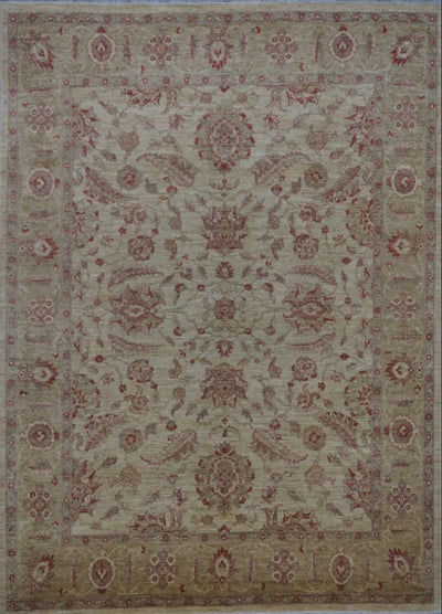 Pakistan Ziegler Hand Knotted Wool 8x10