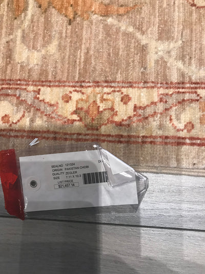 Pakistan Ziegler Hand Knotted Wool 8x10