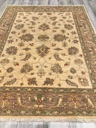 Pakistan Chobi Hand Knotted Wool 5x7