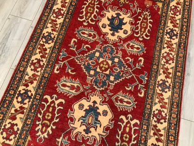 Pakistan Kazak Hand Knotted Wool 4x7