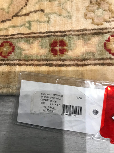 Pakistan Chobi Hand Knotted Wool 5x7