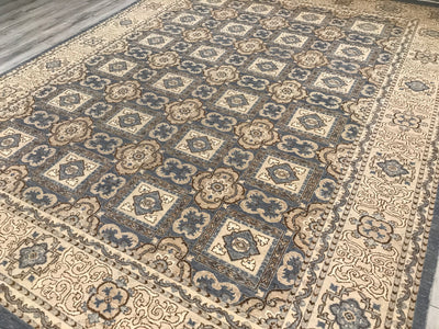 Pakistan Ziegler Hand Knotted Wool 9x12