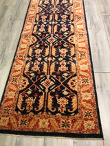 Pakistan Chobrang Hand Knotted Wool 3x14