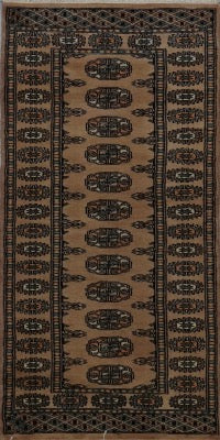 Pakistan Bokhara Hand Knotted Wool 3x6