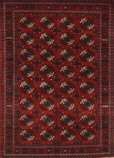 Afghanistan Bokhara Hand Knotted Wool 5x7