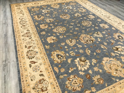 Pakistan Ziegler Hand Knotted Wool 10x14