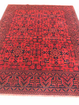 Afghanistan Kahlmohammadi Hand Knotted Wool 5x7
