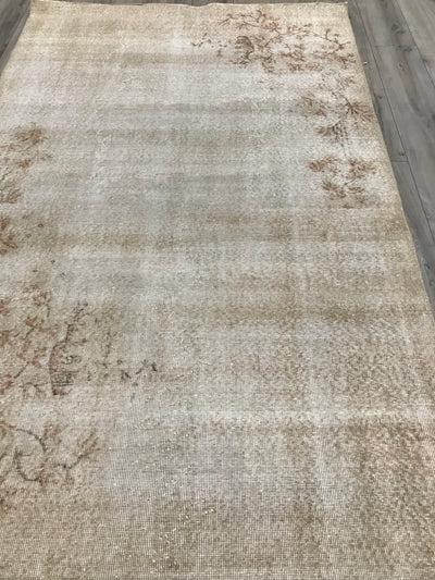 Turkish Sparta Semi Antique Hand Knotted Wool 5x8