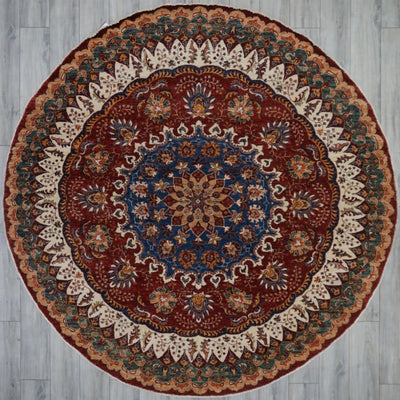 Pakistan Sultani Hand Knotted Wool 9x9