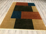 India Tabit Hand knotted Wool 6x9