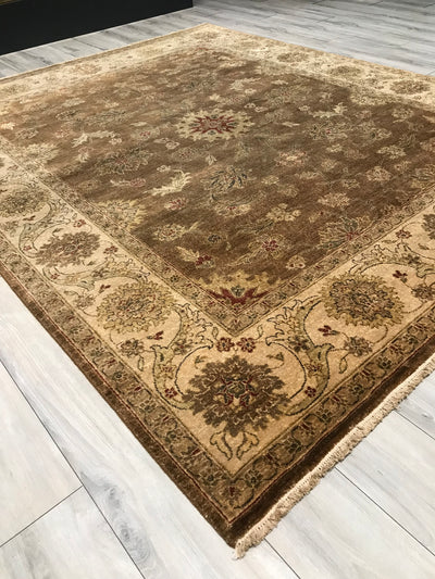 India Tuscan Hand Knotted Wool 8x10