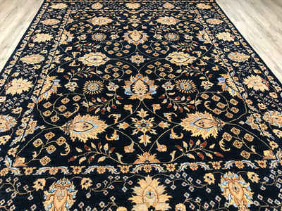 India Ziegler Hand Knotted Wool 8x10