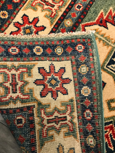 Pakistan Kazak Hand Knotted Wool 4x6