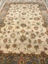 India Tuscan Hand knotted Wool 6x9