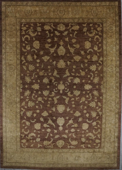 Pakistan Ziegler Hand Knottes Wool 9x12