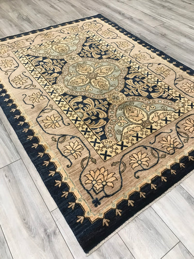 Pakistan Ziegler Hand Knotted Wool 5x7