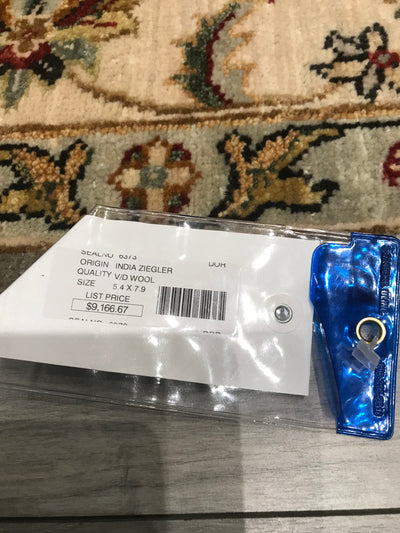 India Ziegler Hand Knotted Wool 5x8