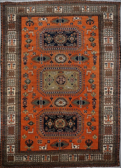 Persian Antique Ardbil Hand Knotted Wool 10x12