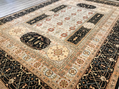 India Mamlouk Hand Knotted Wool 10x14