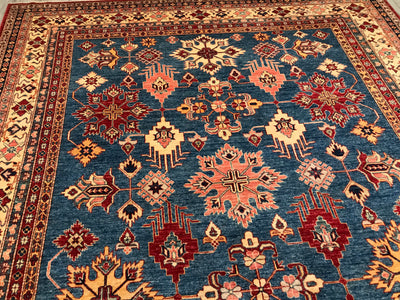 Pakistan kazak Shirwan Hand Knotted Wool 9x13