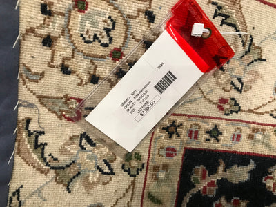 India Nain Hand Knotted Wool & silk 4x6