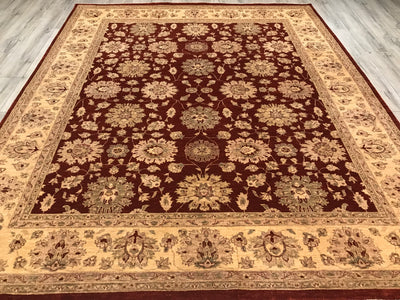 Pakistan Ziegler Hand Knotted Wool 8x10