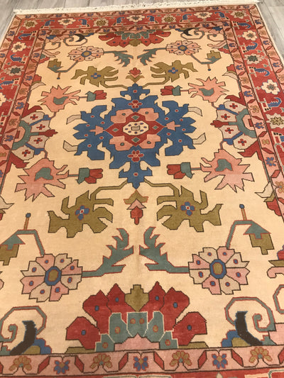 Persian Tabriz Hand Knotted Wool 6x9