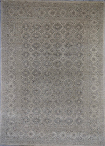 Pakistan Kotan Ziegler Hand Knotted Wool 9x12