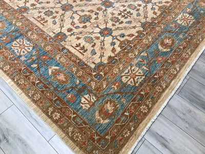 Pakistan Ziegler Hand Knotted Wool 10x13