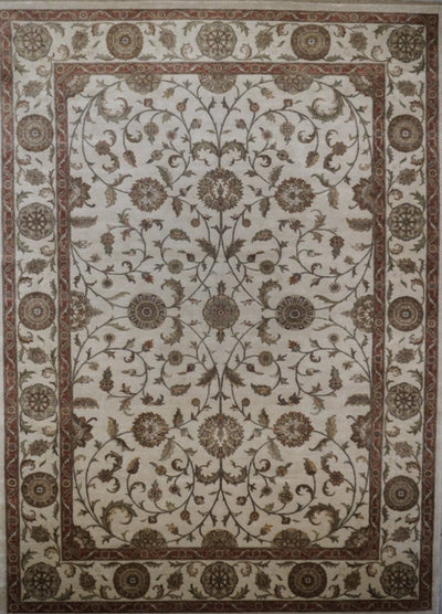 India Chobi Hand Knotted Wool 10x14