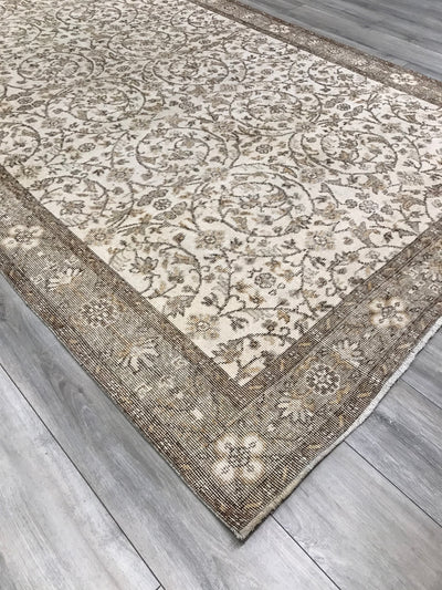 Turkish Sparta Semi Antique Hand Knotted Wool 6x10