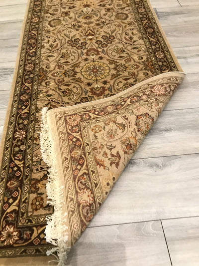 Pakistan Persian Tabriz Pak Hand Knotted Wool 3x13