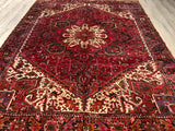 Persian Old Heriz Hand Knotted Wool  9x12