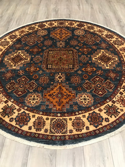 Pakistan Shirwan Kazak Hand Knotted Wool 7x7