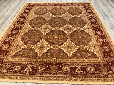 Pakistan Ziegler Hand Knotted Wool 8X10