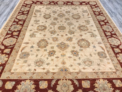 Pakistan Ziegler Hand Knotted Wool 8X10